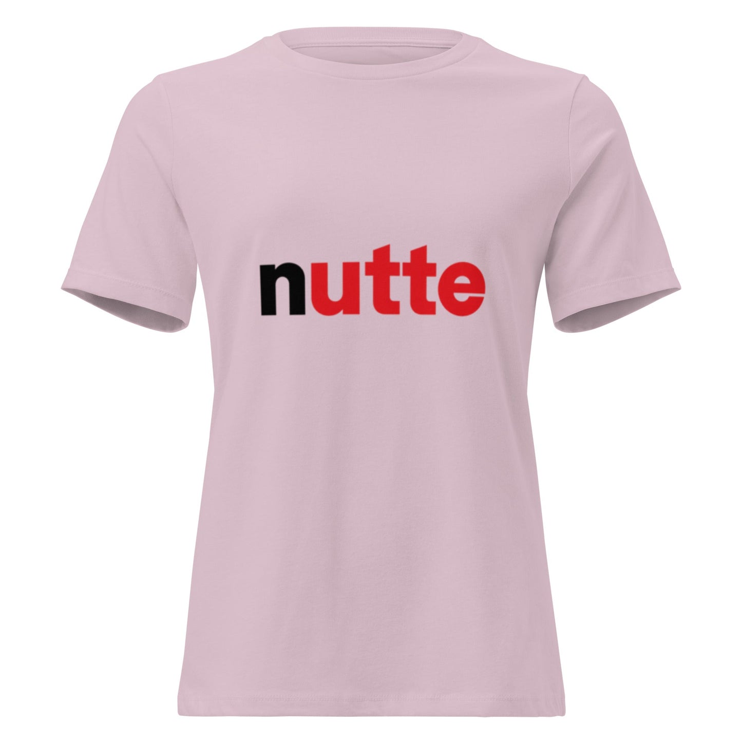 NUTTE Humorvoll - Lustiges Frauen T-Shirt - SprücheKüche - Druckfrisch & frech