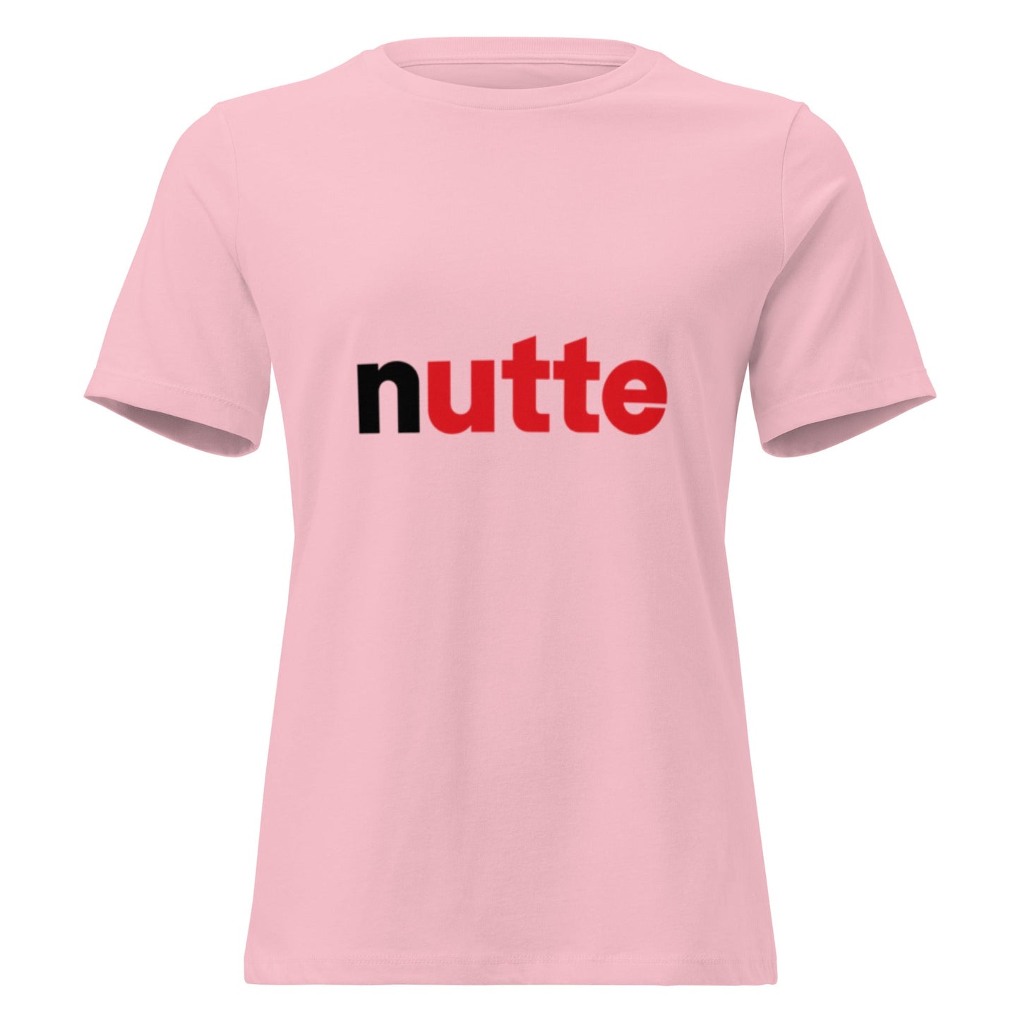 NUTTE Humorvoll - Lustiges Frauen T-Shirt - SprücheKüche - Druckfrisch & frech