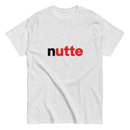 NUTTE Humorvoll - Lustiges Herren T-Shirt - SprücheKüche - Druckfrisch & frech