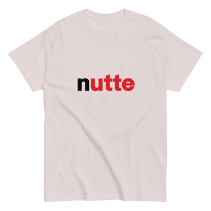 NUTTE Humorvoll - Lustiges Herren T-Shirt - SprücheKüche - Druckfrisch & frech
