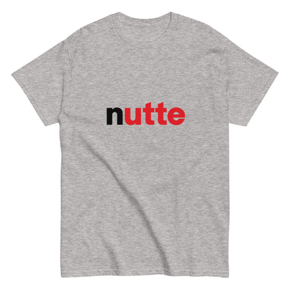 NUTTE Humorvoll - Lustiges Herren T-Shirt - SprücheKüche - Druckfrisch & frech