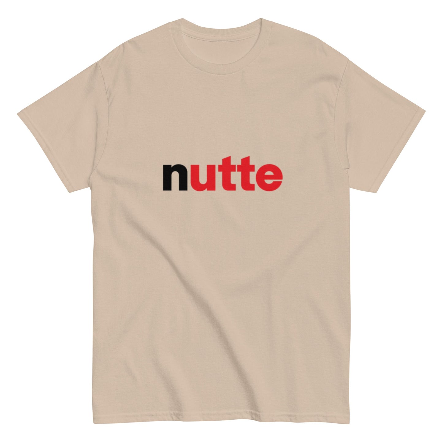 NUTTE Humorvoll - Lustiges Herren T-Shirt - SprücheKüche - Druckfrisch & frech