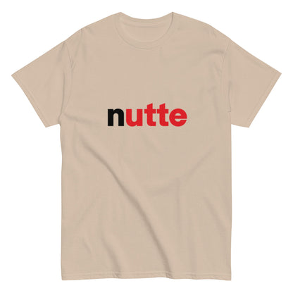 NUTTE Humorvoll - Lustiges Herren T-Shirt - SprücheKüche - Druckfrisch & frech
