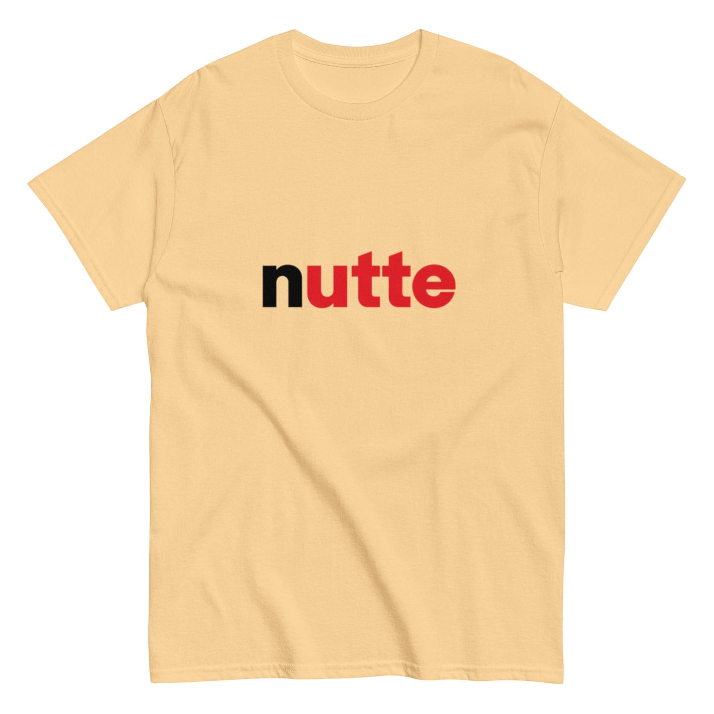 NUTTE Humorvoll - Lustiges Herren T-Shirt - SprücheKüche - Druckfrisch & frech