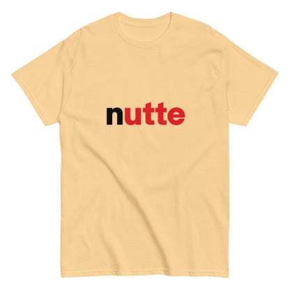 NUTTE Humorvoll - Lustiges Herren T-Shirt - SprücheKüche - Druckfrisch & frech