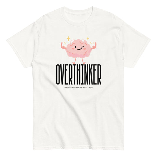 OVERTHINKER - Lustiges Herren T-Shirt - SprücheKüche - Druckfrisch & frech