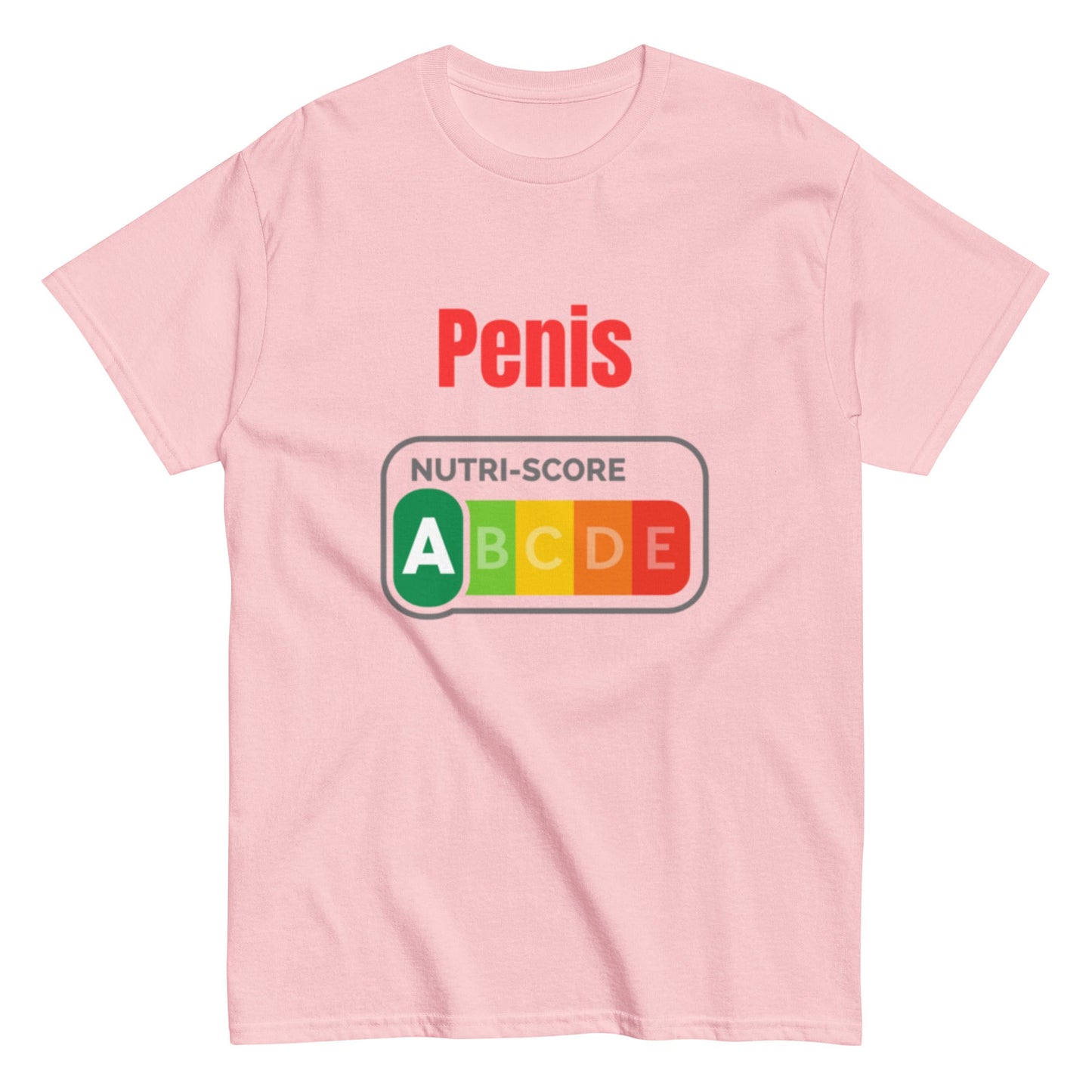 Penis Nutri - Score A - Lustiges Unisex T-Shirt