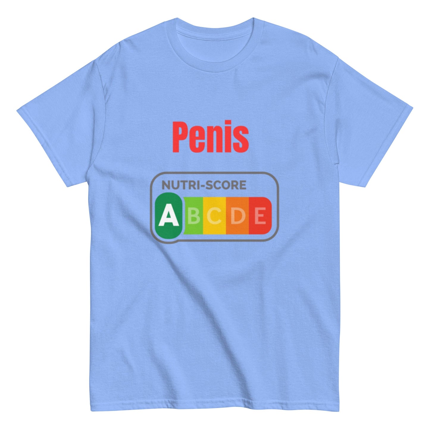 Penis Nutri - Score A - Lustiges Unisex T-Shirt