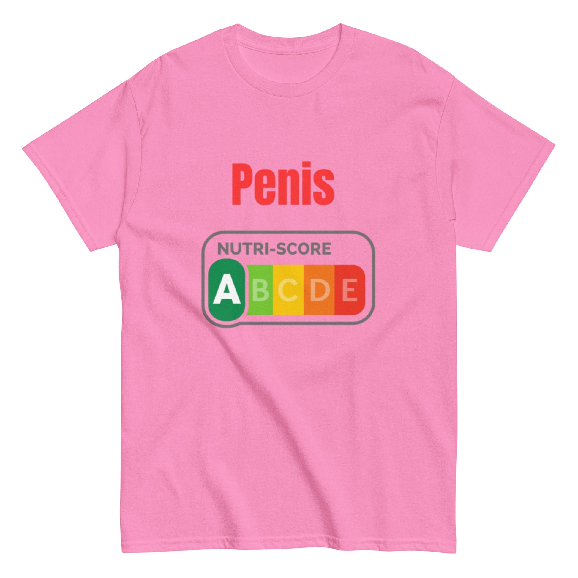 Penis Nutri - Score A - Lustiges Unisex T-Shirt