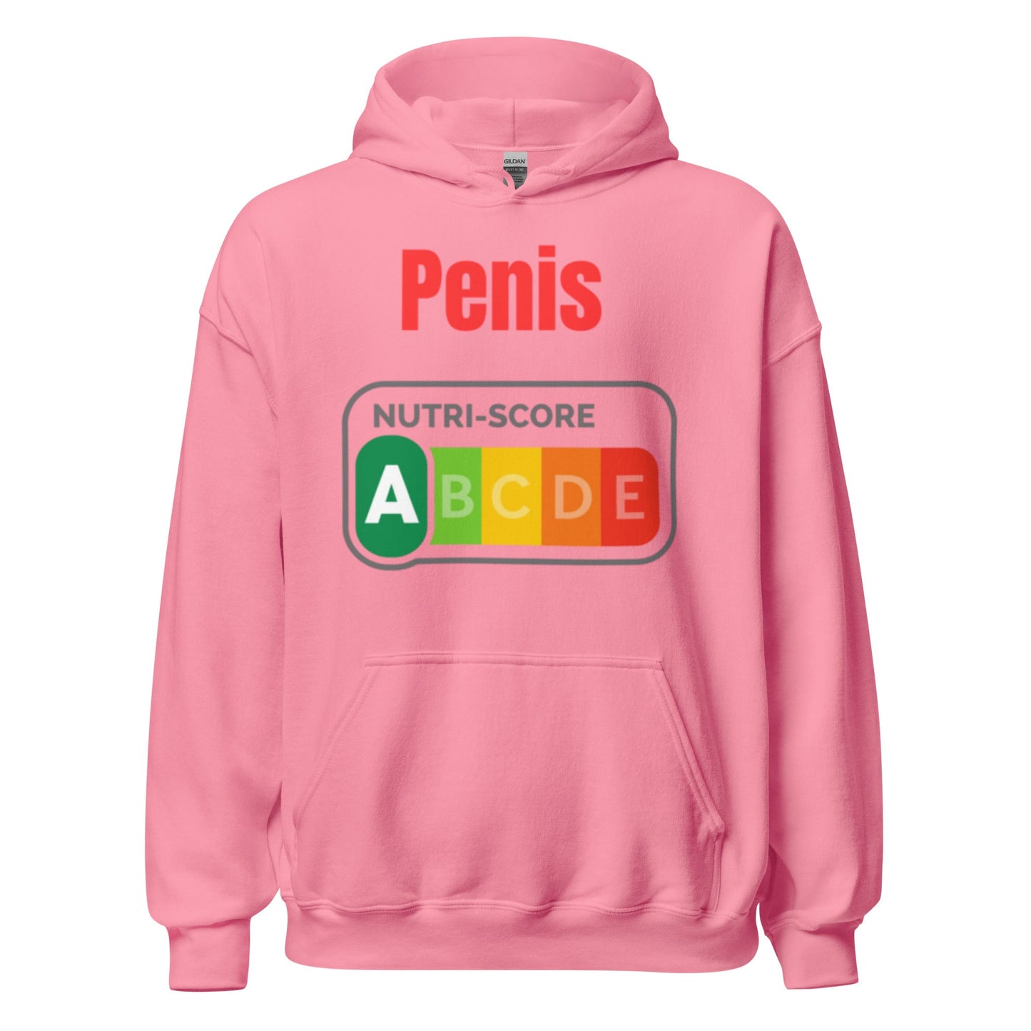 Penis Nutriscore A - Lustiger Unisex - Hoodie