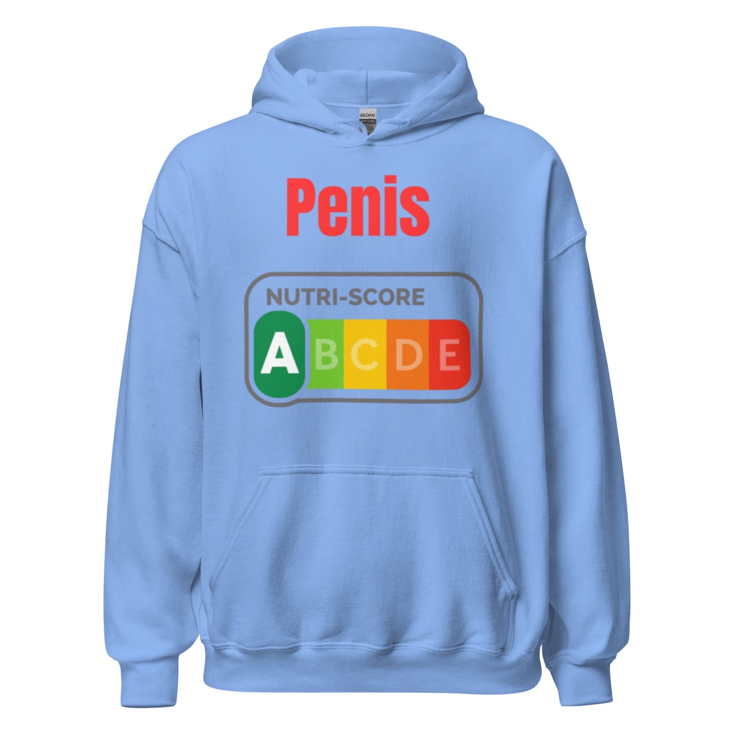 Penis Nutriscore A - Lustiger Unisex - Hoodie