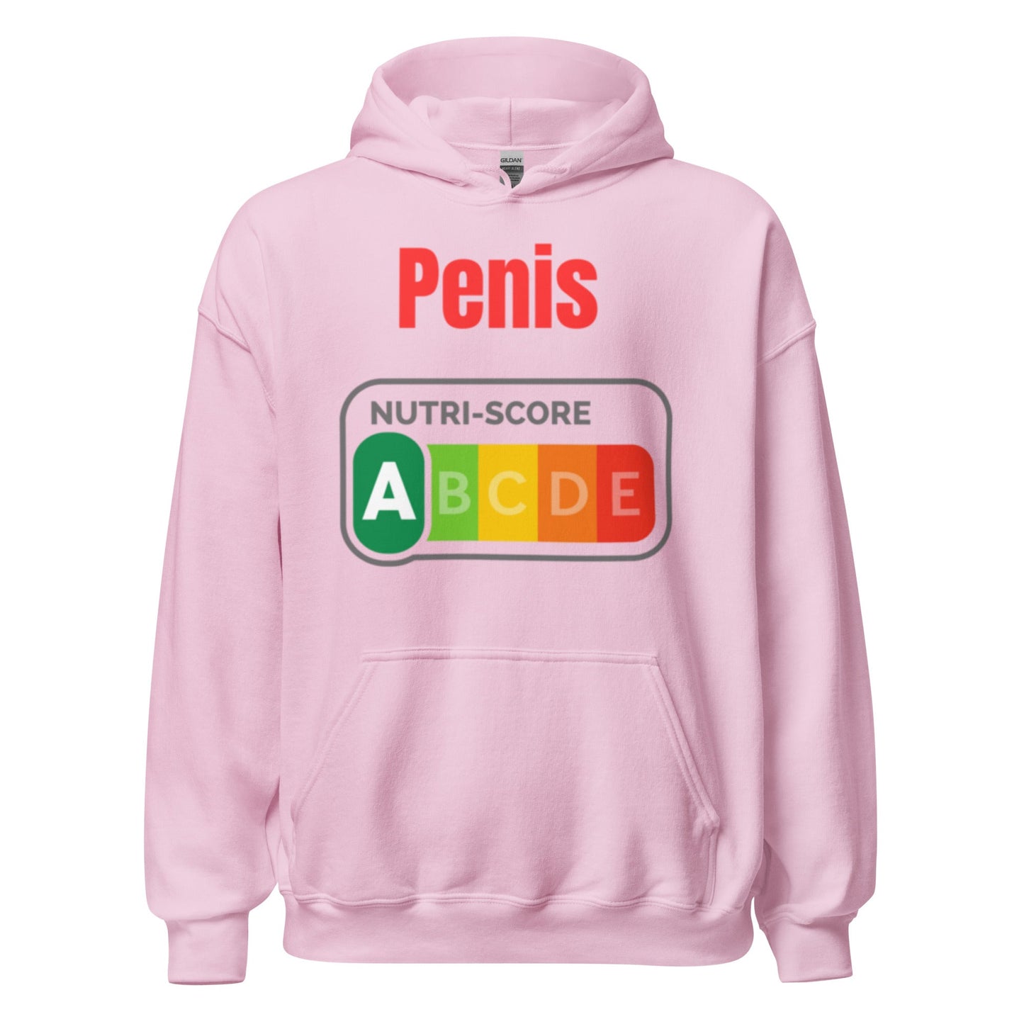 Penis Nutriscore A - Lustiger Unisex - Hoodie