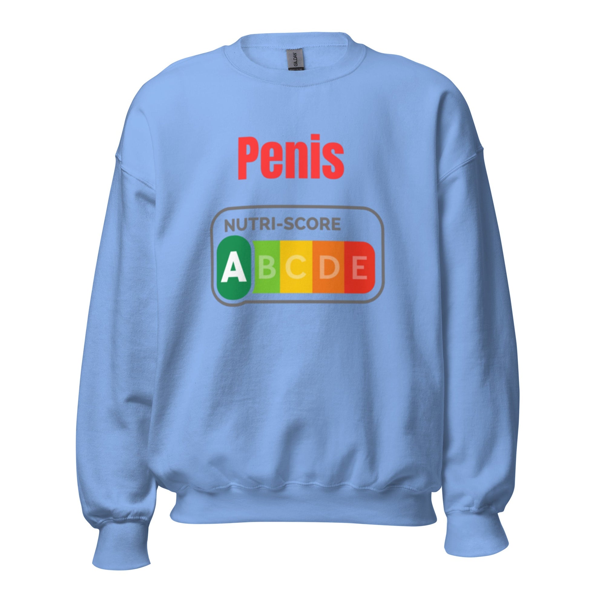 Penis Nutriscore A - Lustiger Unisex - Sweatshirt