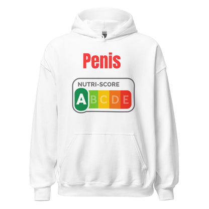 Penis Score - Druckfrisch & Frech, lustiger Hoodie, Perfekt für den Junggesellenabschied, Geschenkideen, Herren, Frauen, Unisex Kapuzenpullover - SprücheKüche - Druckfrisch & frech