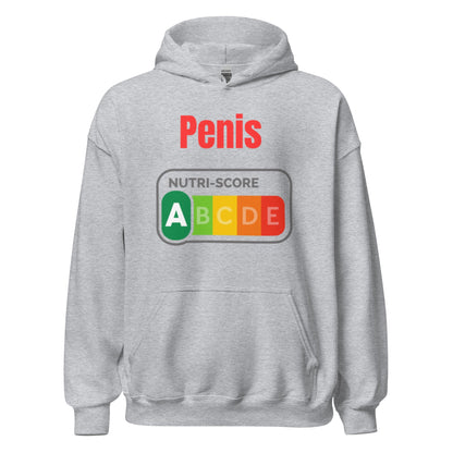 Penis Score - Druckfrisch & Frech, lustiger Hoodie, Perfekt für den Junggesellenabschied, Geschenkideen, Herren, Frauen, Unisex Kapuzenpullover - SprücheKüche - Druckfrisch & frech