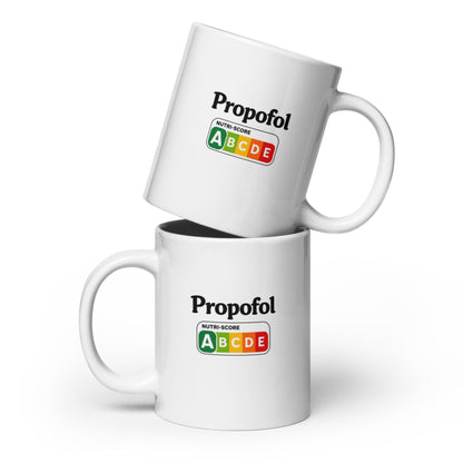 Propofol Nutriscore A Pflegehumor - Heißer Kaffee während der Schicht mal anders - SprücheKüche - Druckfrisch & frech