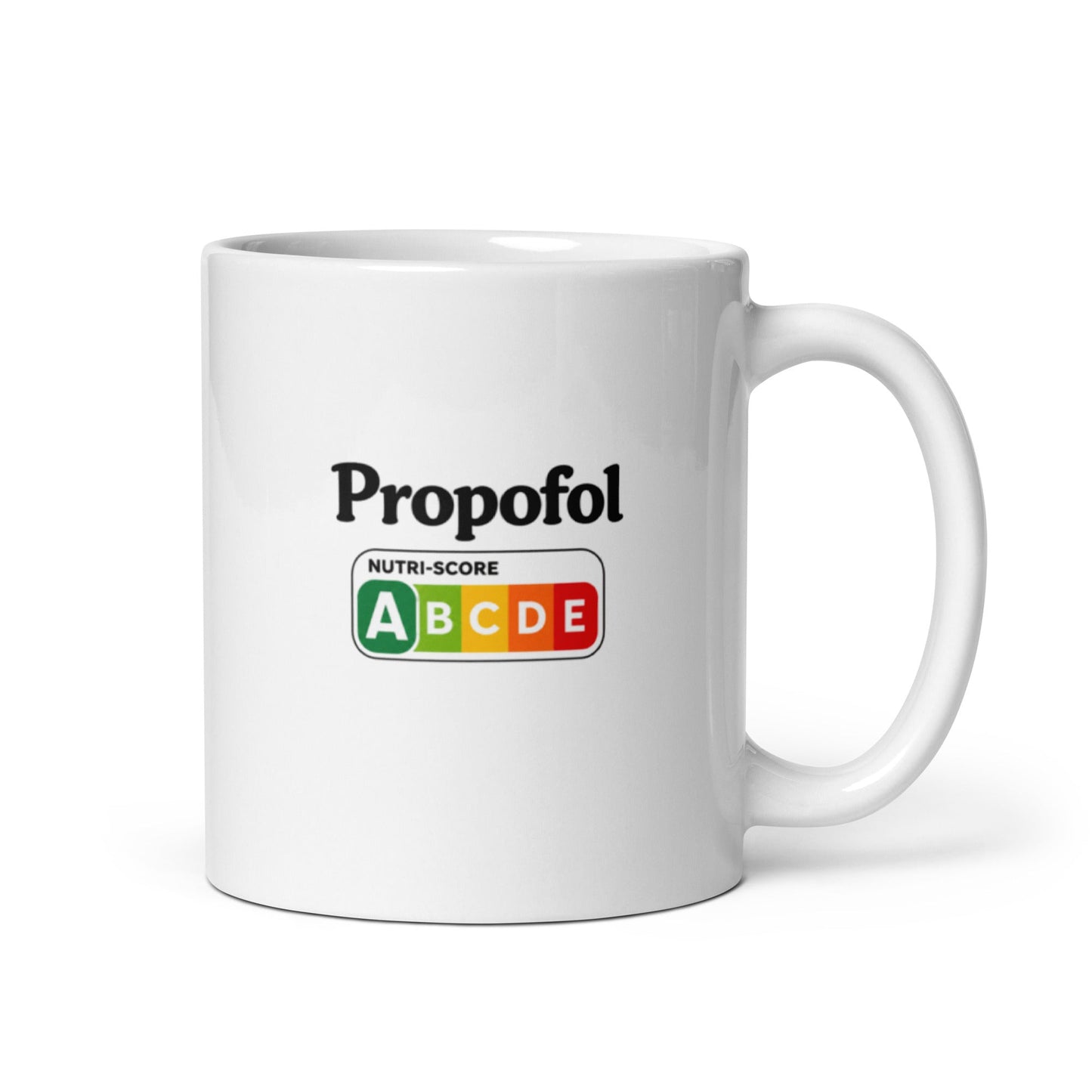 Propofol Nutriscore A Pflegehumor - Heißer Kaffee während der Schicht mal anders - SprücheKüche - Druckfrisch & frech