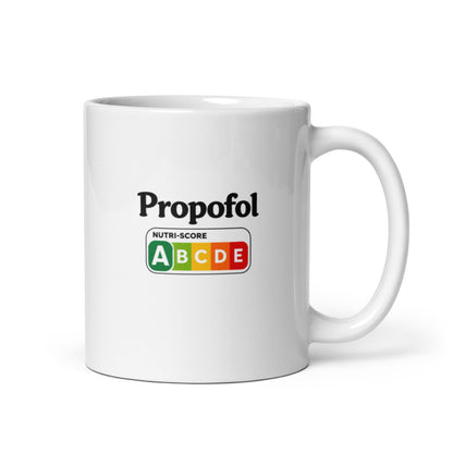 Propofol Nutriscore A Pflegehumor - Heißer Kaffee während der Schicht mal anders - SprücheKüche - Druckfrisch & frech