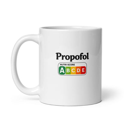 Propofol Nutriscore A Pflegehumor - Heißer Kaffee während der Schicht mal anders - SprücheKüche - Druckfrisch & frech