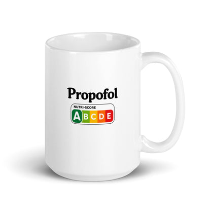 Propofol Nutriscore A Pflegehumor - Heißer Kaffee während der Schicht mal anders - SprücheKüche - Druckfrisch & frech