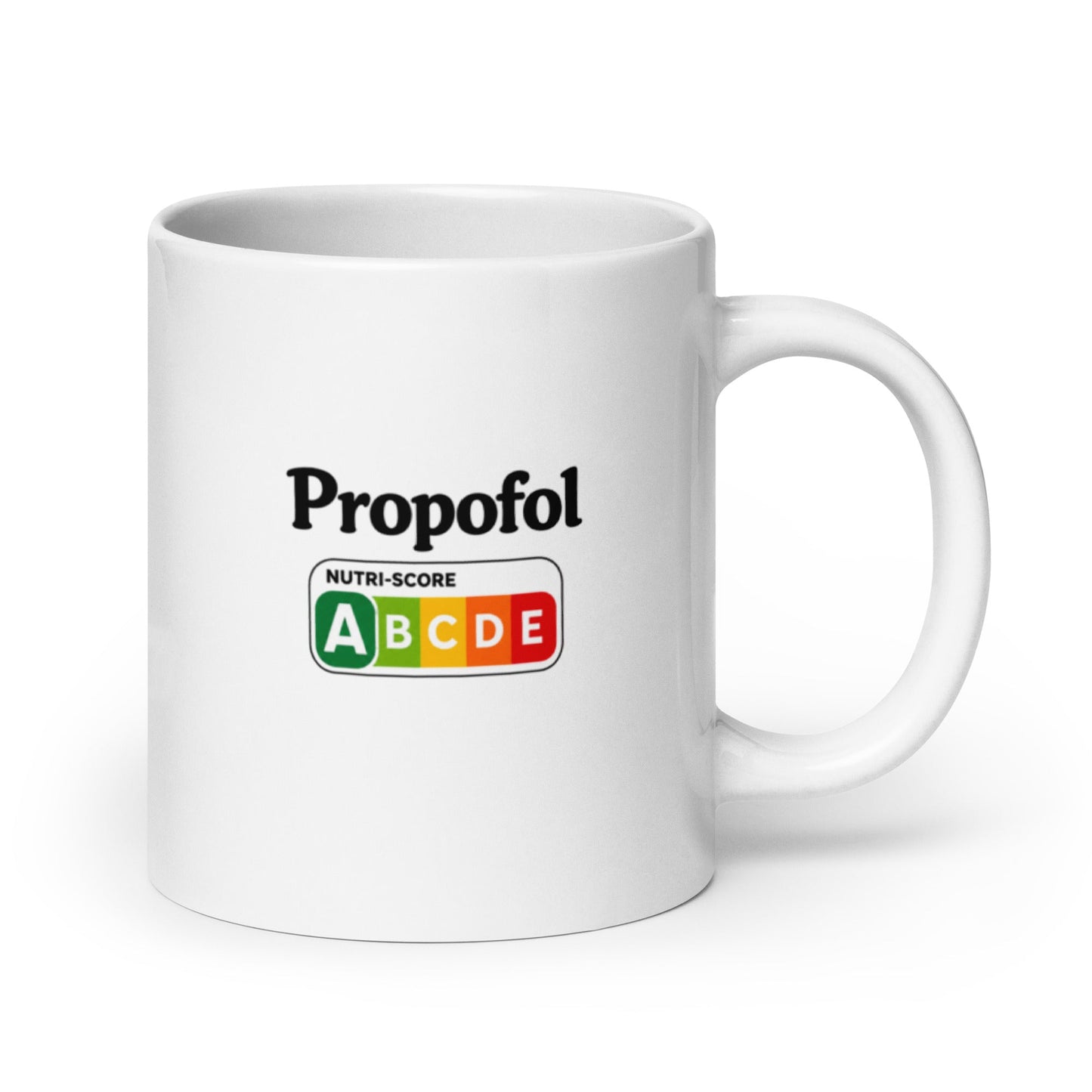 Propofol Nutriscore A Pflegehumor - Heißer Kaffee während der Schicht mal anders - SprücheKüche - Druckfrisch & frech