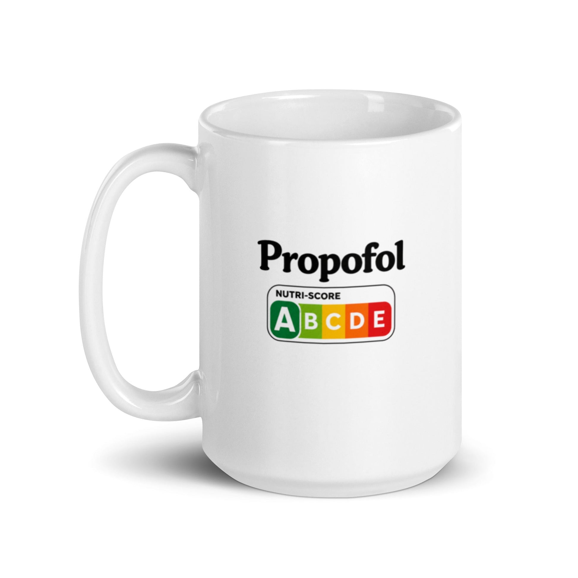 Propofol Nutriscore A Pflegehumor - Heißer Kaffee während der Schicht mal anders - SprücheKüche - Druckfrisch & frech