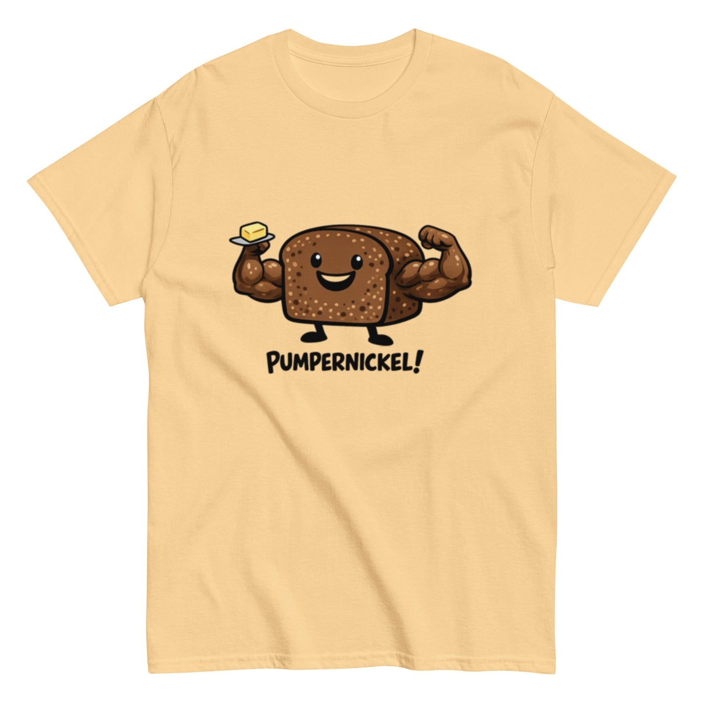 Pumpernickel Humorvoll - Lustiges Unisex T-Shirt - SprücheKüche - Druckfrisch & frech