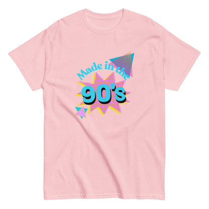 Retro 90s T-Shirt Design – „Made in the 90’s“, Retro - Shirt, Herren, Frauen, Unisex T-Shirt - SprücheKüche - Druckfrisch & frech
