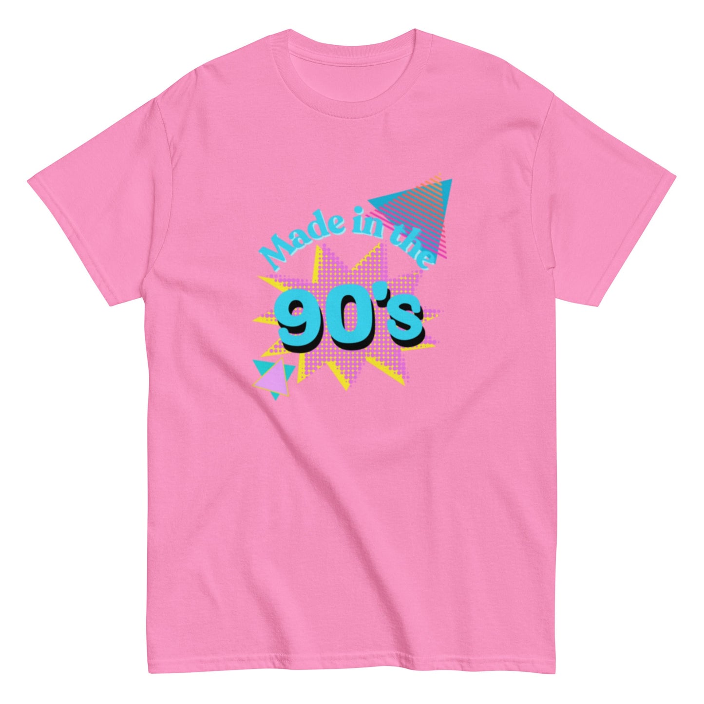 Retro 90s T-Shirt Design – „Made in the 90’s“, Retro - Shirt, Herren, Frauen, Unisex T-Shirt - SprücheKüche - Druckfrisch & frech