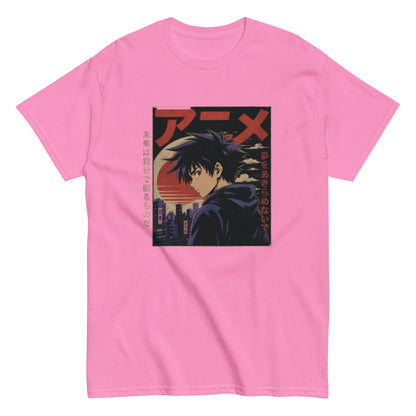 Retro Anime Lover T-Shirt – Vintage Manga Style Shirt – Japanese Streetwear, Herren, Frauen, Unisex T-Shirt - SprücheKüche - Druckfrisch & frech