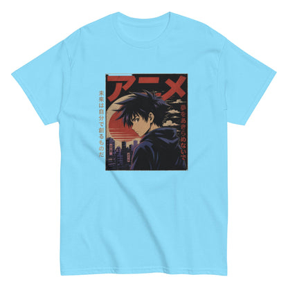 Retro Anime Lover T-Shirt – Vintage Manga Style Shirt – Japanese Streetwear, Herren, Frauen, Unisex T-Shirt - SprücheKüche - Druckfrisch & frech
