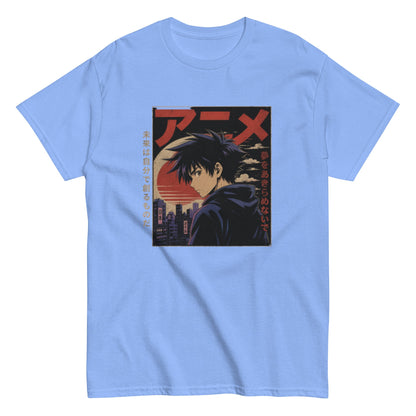 Retro Anime Lover T-Shirt – Vintage Manga Style Shirt – Japanese Streetwear, Herren, Frauen, Unisex T-Shirt - SprücheKüche - Druckfrisch & frech