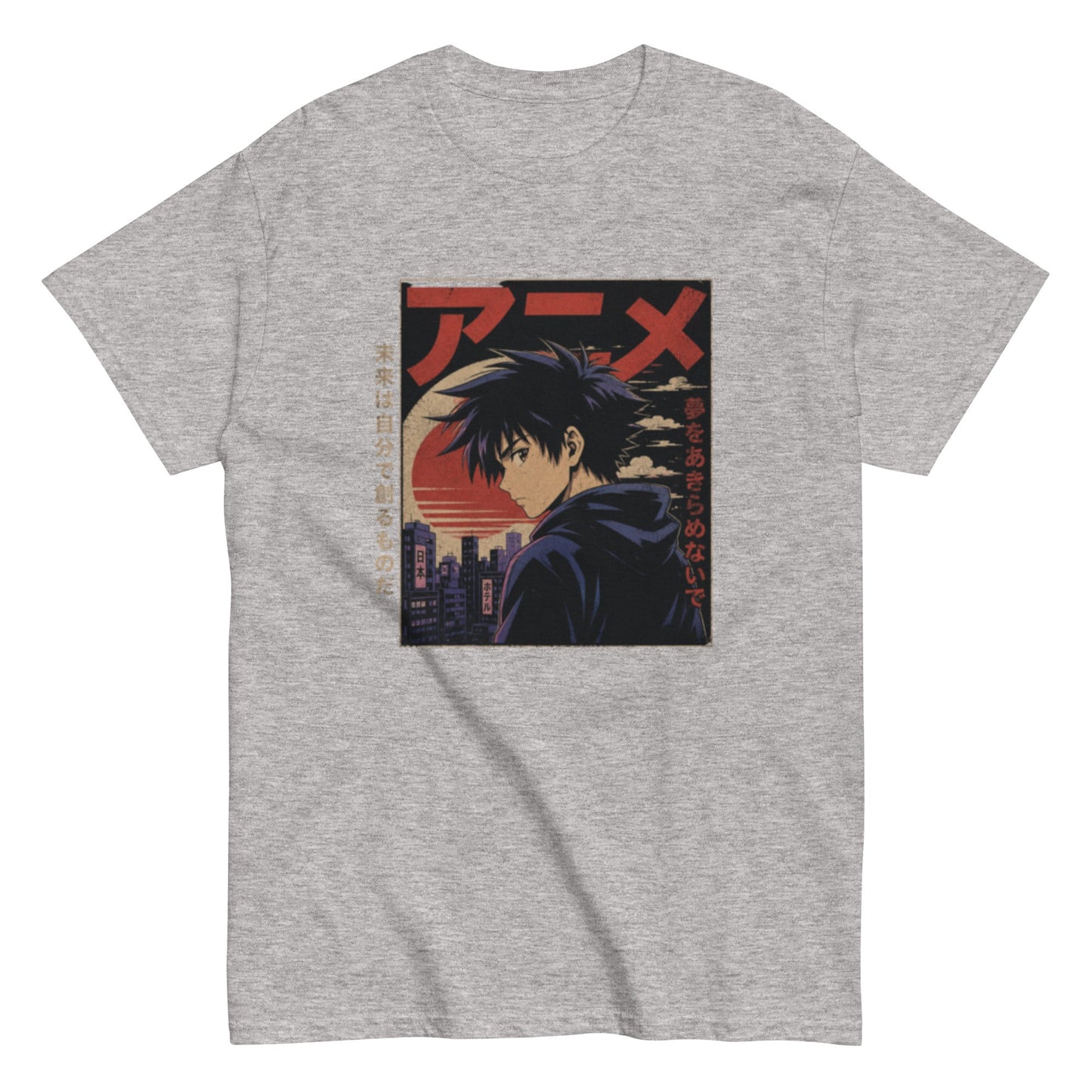Retro Anime Lover T-Shirt – Vintage Manga Style Shirt – Japanese Streetwear, Herren, Frauen, Unisex T-Shirt - SprücheKüche - Druckfrisch & frech