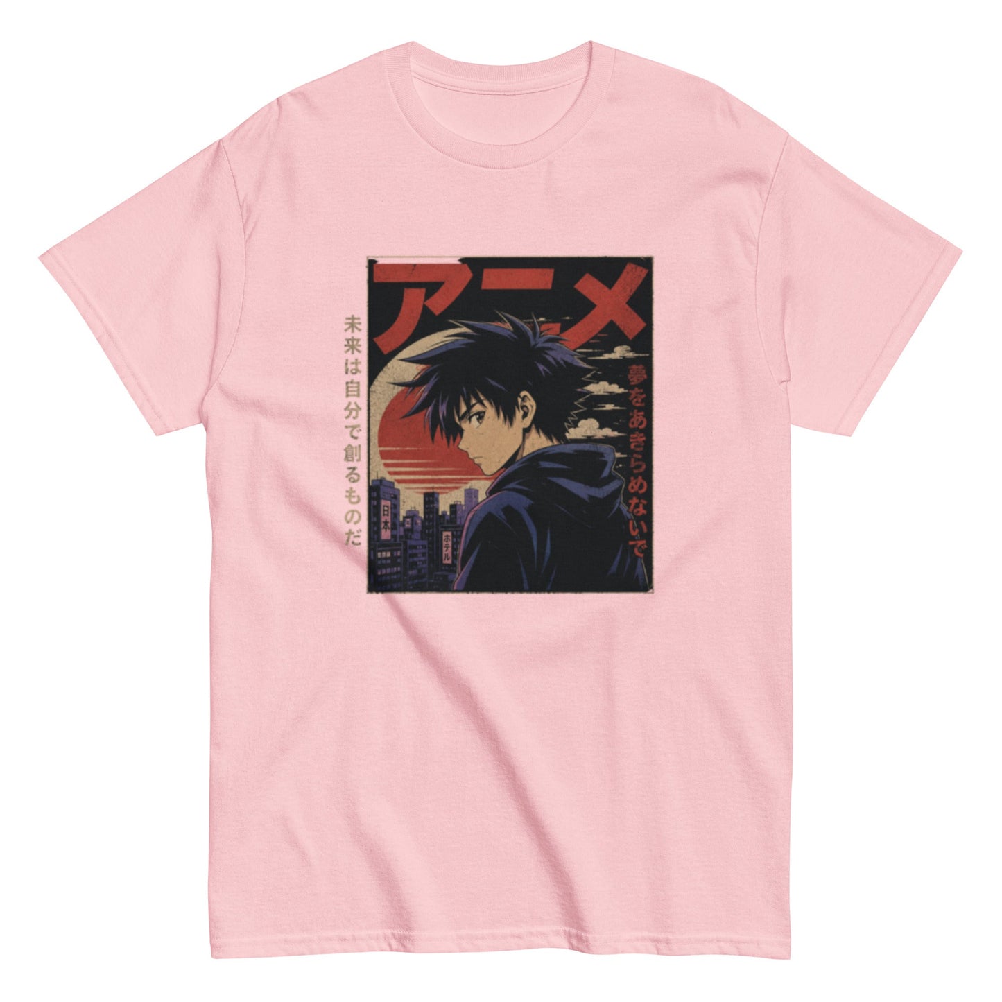 Retro Anime Lover T-Shirt – Vintage Manga Style Shirt – Japanese Streetwear, Herren, Frauen, Unisex T-Shirt - SprücheKüche - Druckfrisch & frech
