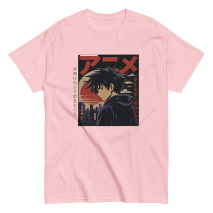 Retro Anime Lover T-Shirt – Vintage Manga Style Shirt – Japanese Streetwear, Herren, Frauen, Unisex T-Shirt - SprücheKüche - Druckfrisch & frech
