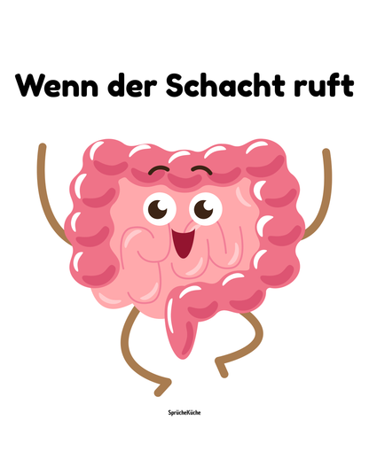 Wenn der Schacht ruft - Lustiges Ruhrgebiet Herren T-Shirt
