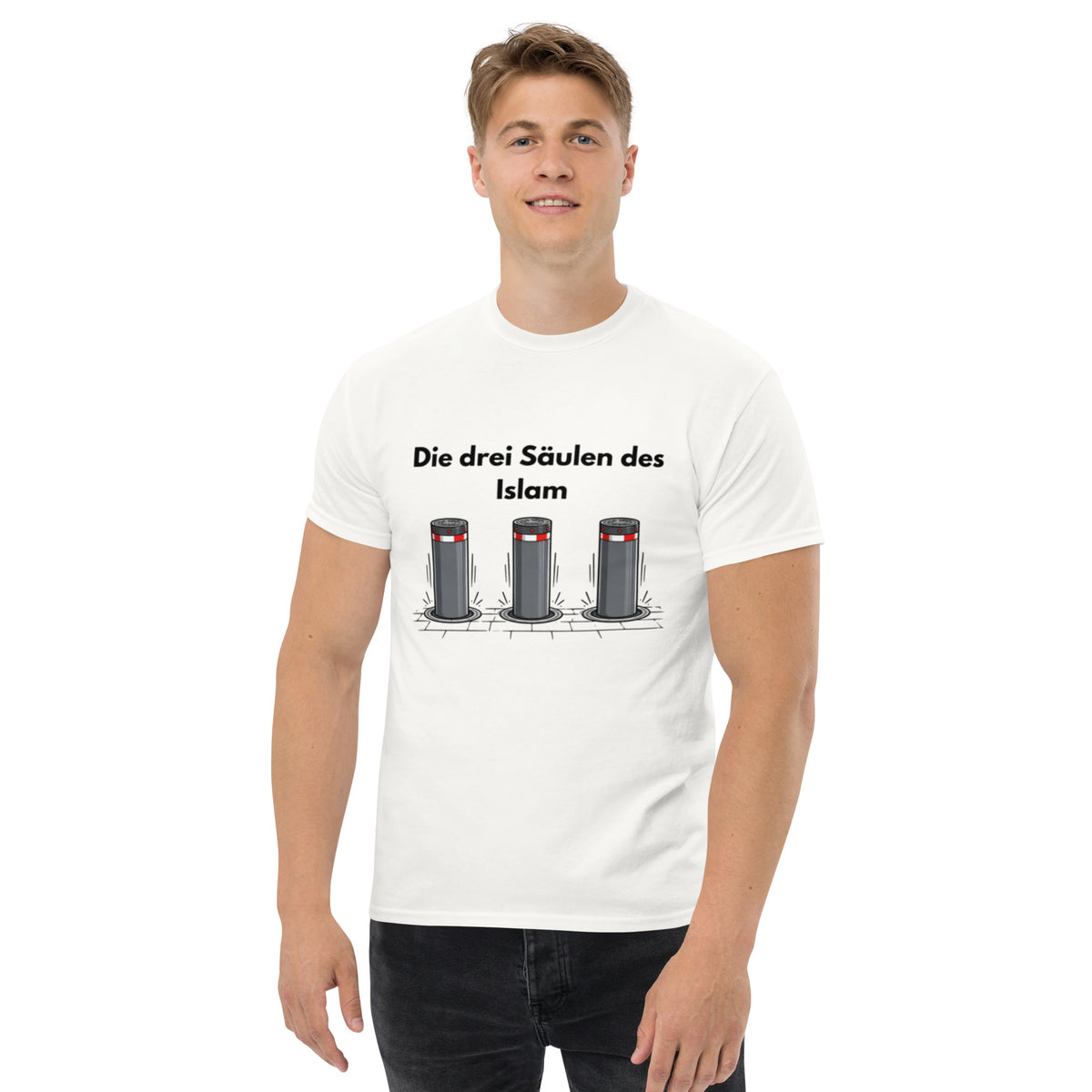 Die drei Säulen des Islam | Ironisches T-Shirt