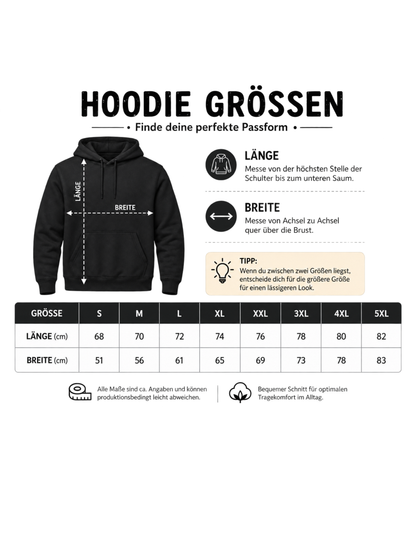 Bevor du fragst – Nö | Lustiger Pinguin Hoodie