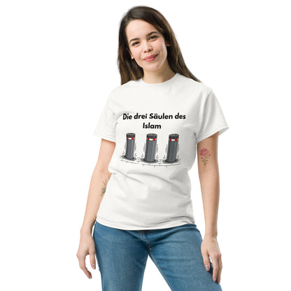 Die drei Säulen des Islam | Ironisches T-Shirt