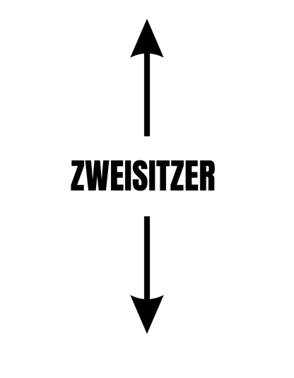 ZWEISITZER - Lustiges Herren T-Shirt