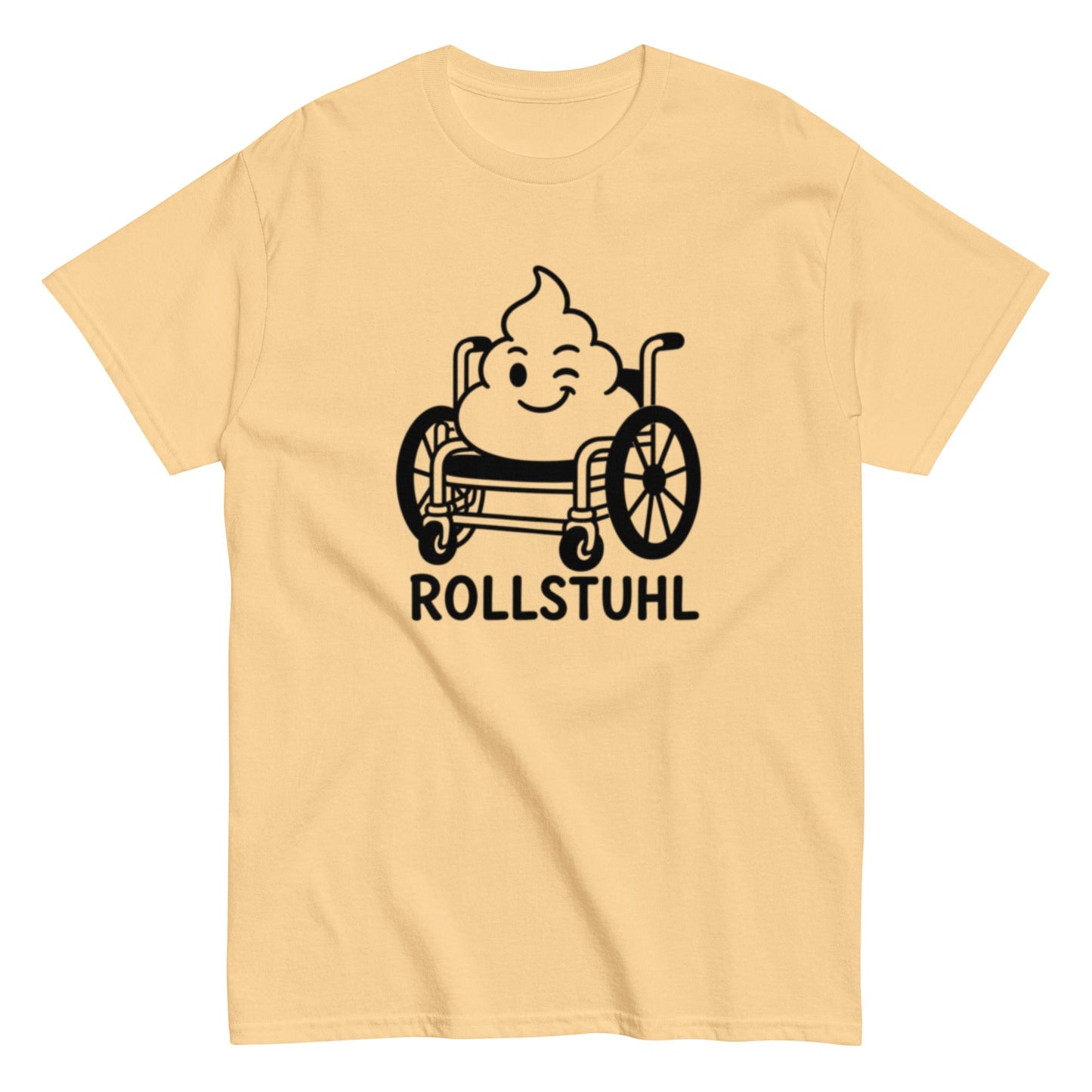 Rollstuhl Pflegehumor - Lustiges Unisex T-Shirt - SprücheKüche - Druckfrisch & frech