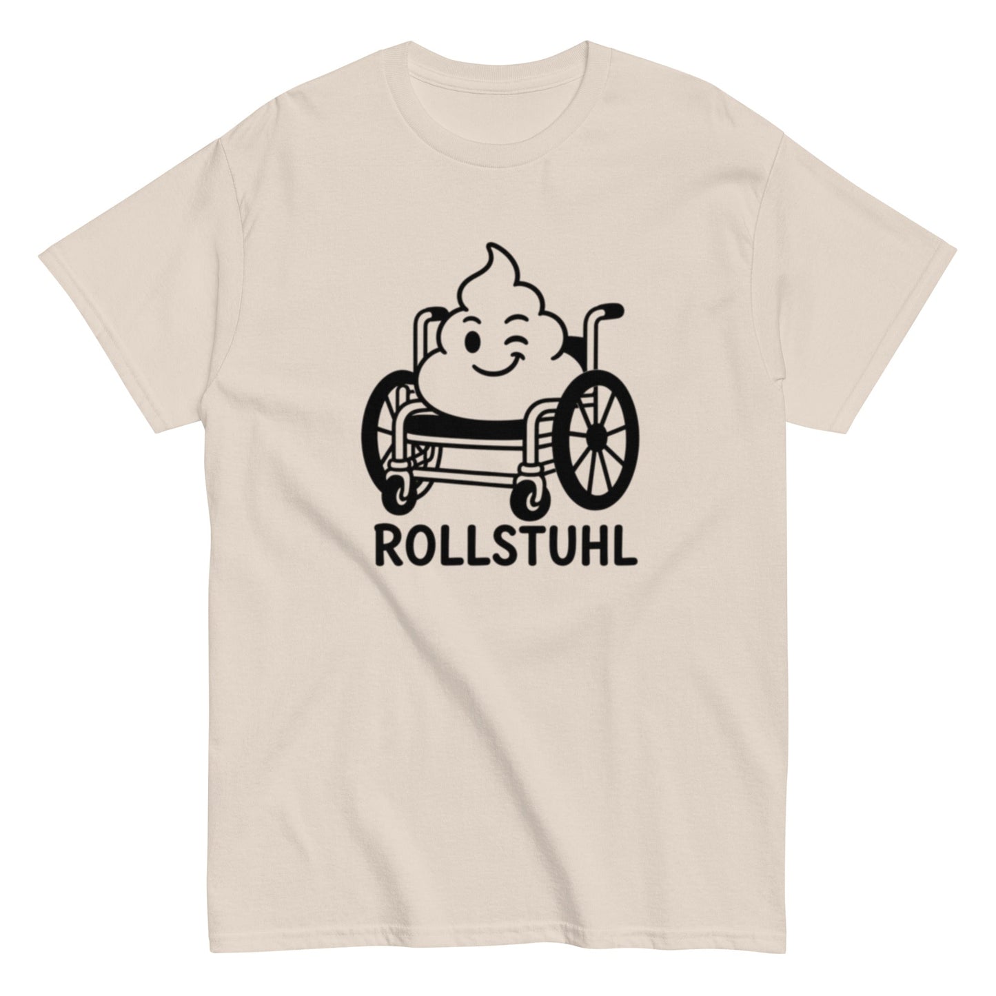 Rollstuhl Pflegehumor - Lustiges Unisex T-Shirt - SprücheKüche - Druckfrisch & frech