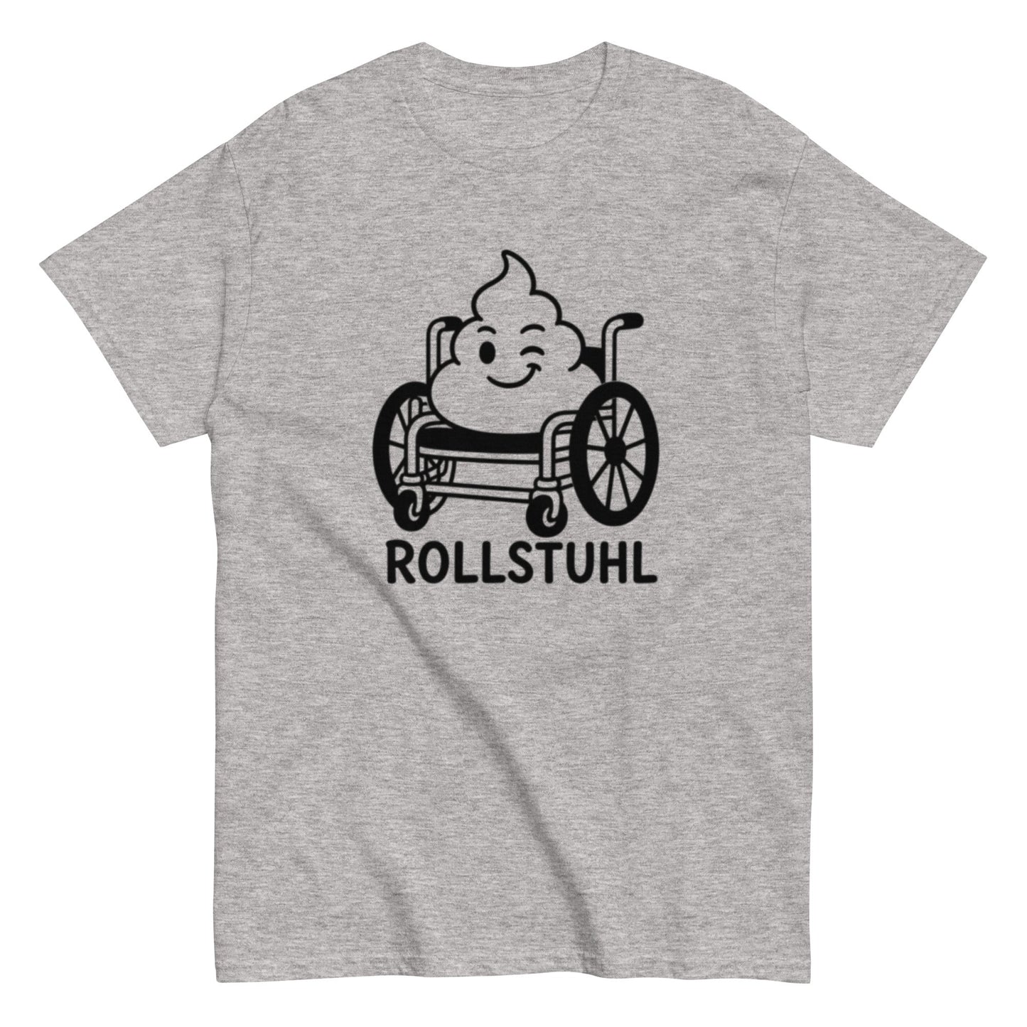 Rollstuhl Pflegehumor - Lustiges Unisex T-Shirt - SprücheKüche - Druckfrisch & frech