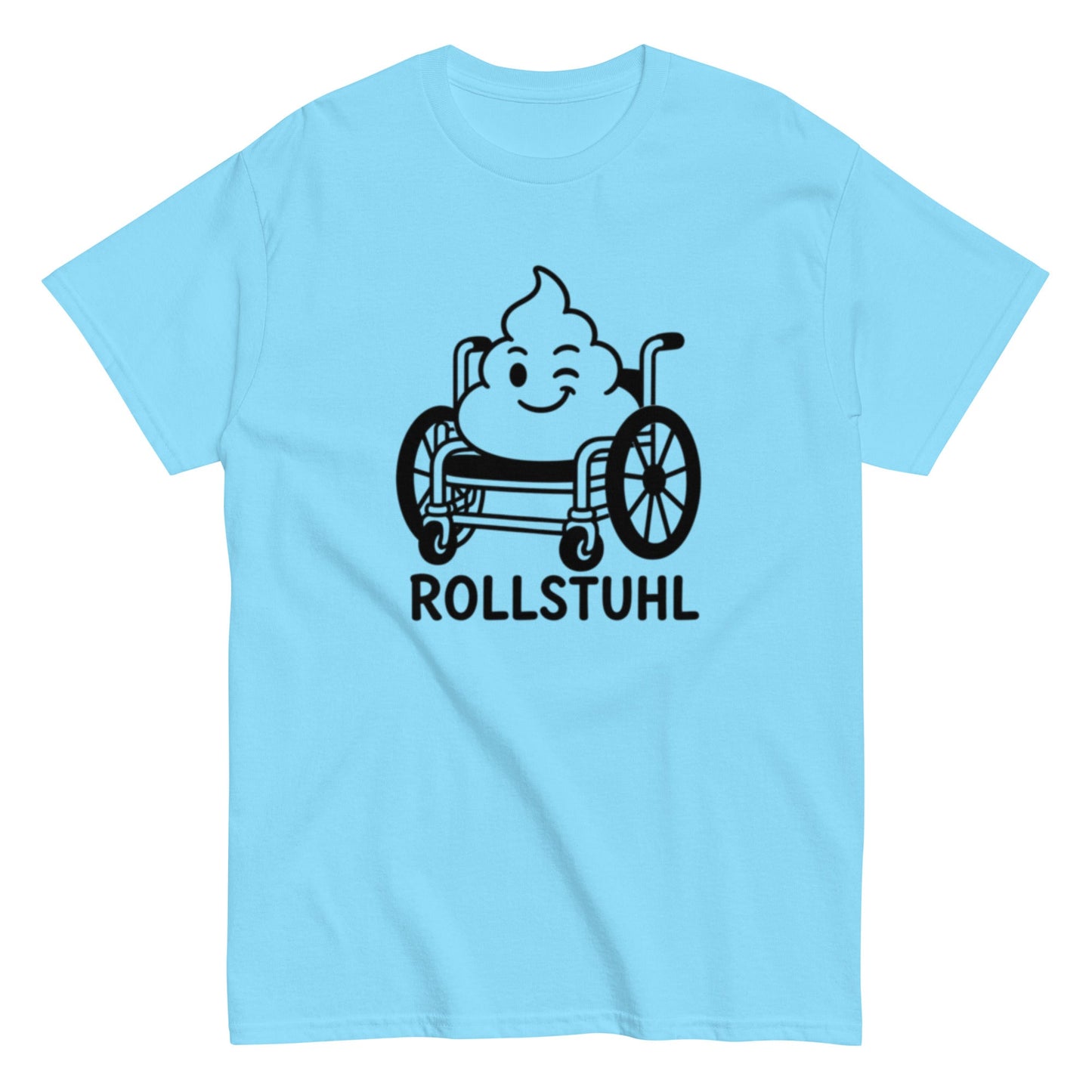 Rollstuhl Pflegehumor - Lustiges Unisex T-Shirt - SprücheKüche - Druckfrisch & frech
