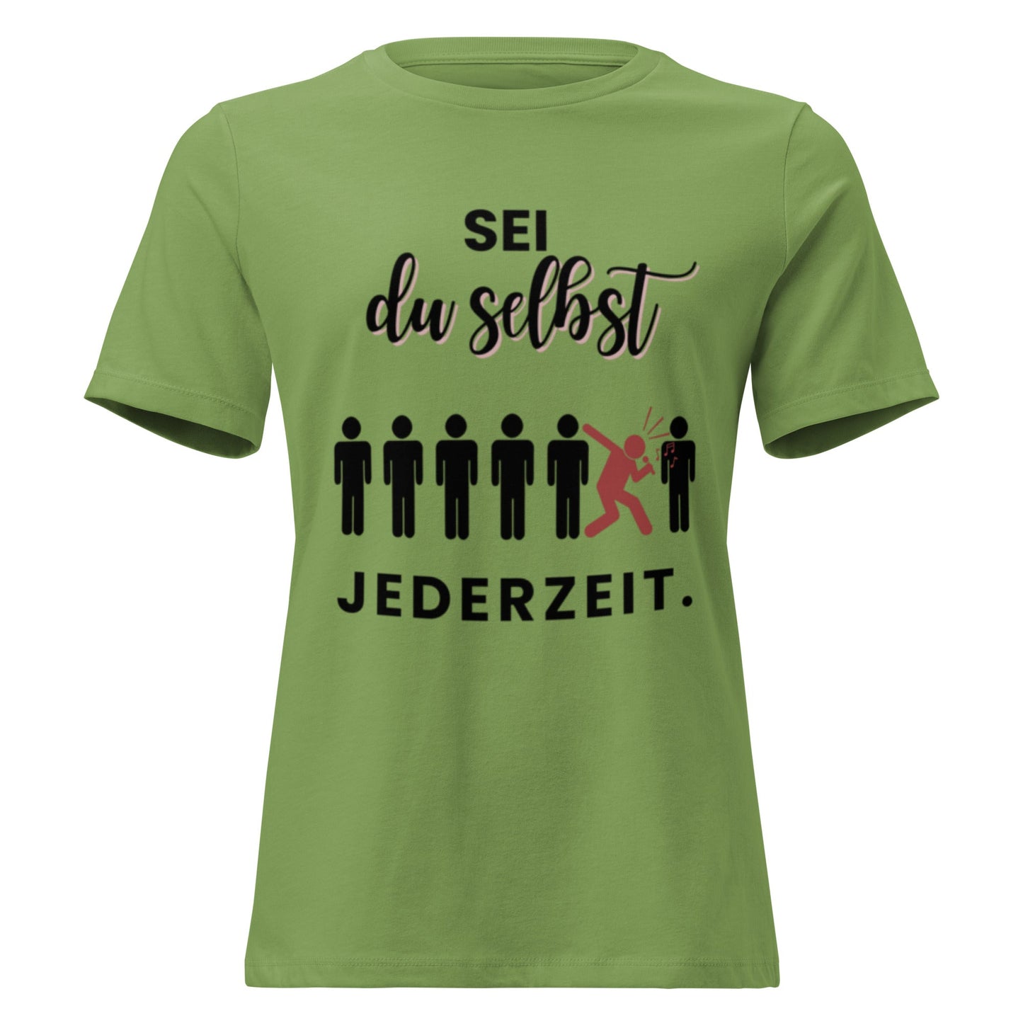 SEI DU SELBST - Statement Frauen T-Shirt - SprücheKüche - Druckfrisch & frech