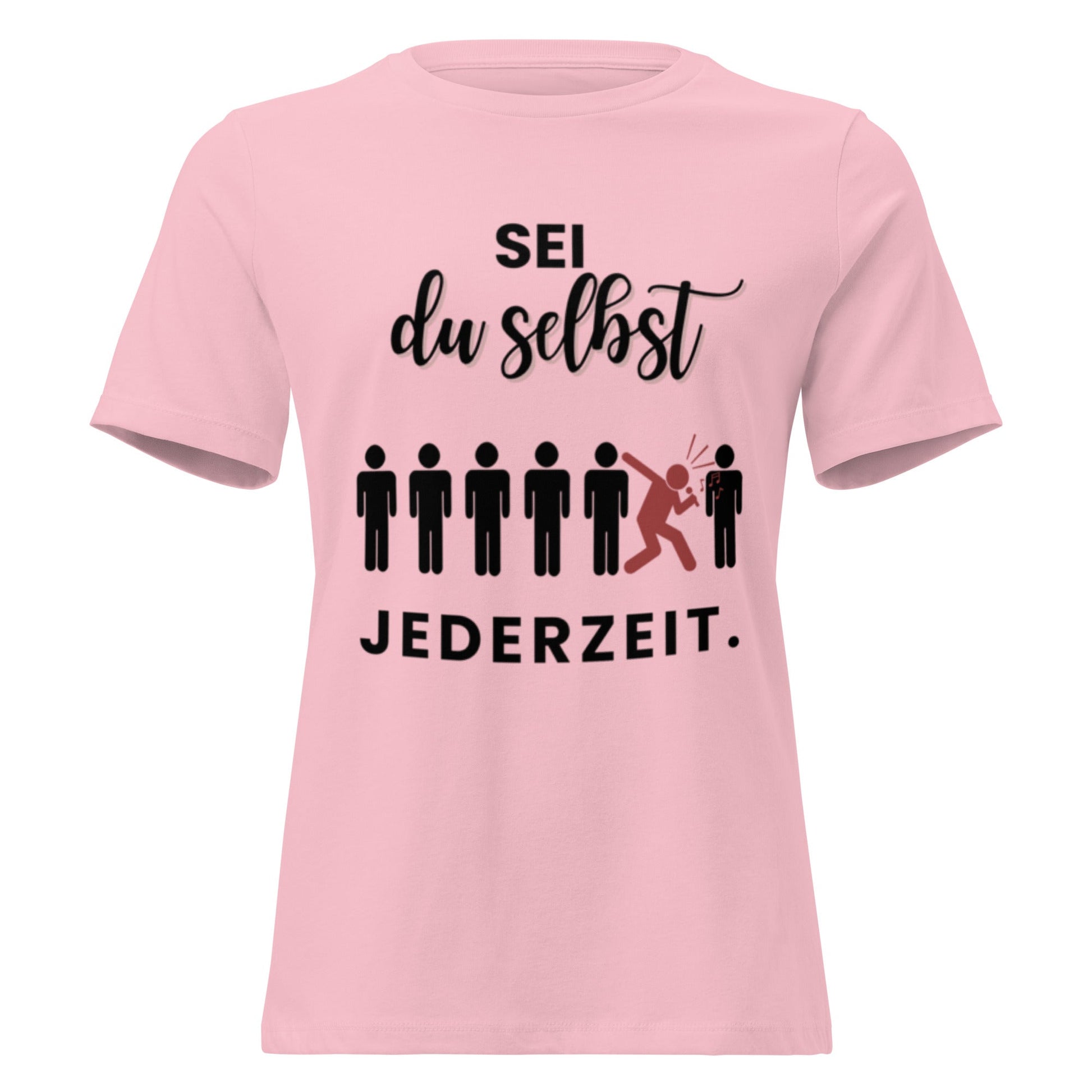 SEI DU SELBST - Statement Frauen T-Shirt - SprücheKüche - Druckfrisch & frech