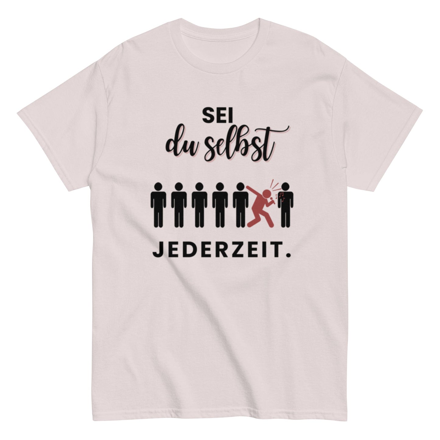 SEI DU SELBST - Statement Herren T-Shirt - SprücheKüche - Druckfrisch & frech