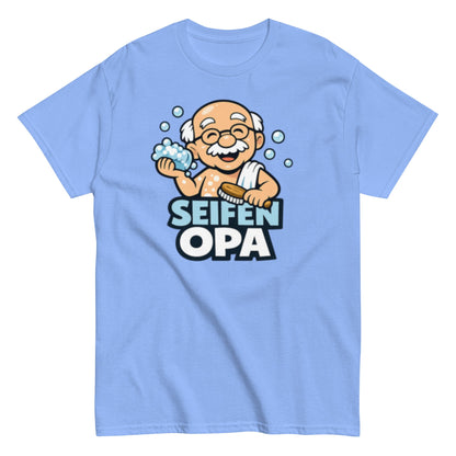 Seifen Opa Wortspiel - Lustiges Unisex T-Shirt - SprücheKüche - Druckfrisch & frech