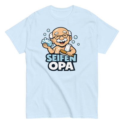 Seifen Opa Wortspiel - Lustiges Unisex T-Shirt - SprücheKüche - Druckfrisch & frech