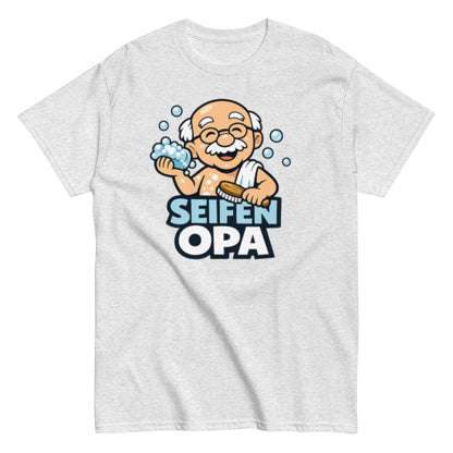 Seifen Opa Wortspiel - Lustiges Unisex T-Shirt - SprücheKüche - Druckfrisch & frech